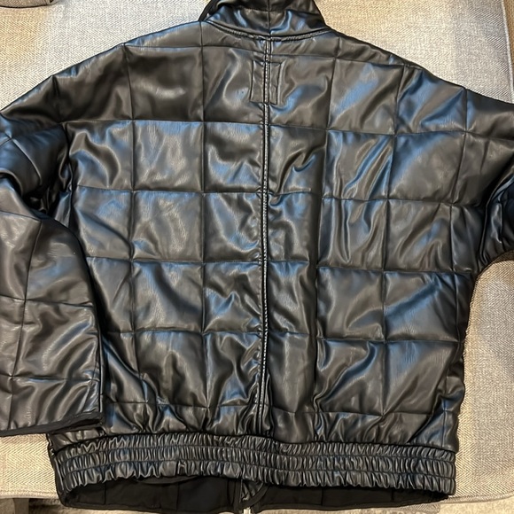 Free People Vegan Leather Jacket - Picture 2 of 6